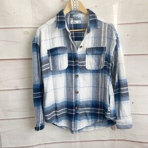 Hollister Flannel Shirt Jacket